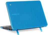 💻 mcover hard shell case for samsung chromebook 3 xe501c13 series 2018 - aqua (not compatible with older xe303c12 / xe500c12 / xe503c12 / xe500c13 models) laptop logo