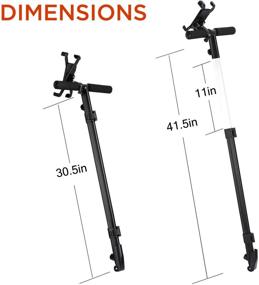 img 3 attached to 🛴 EMSWD 2019 Segway Handlebar Extension Knee Bar Upgrade for MiniPRO/miniLITE/Segway