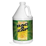 🌬️ nisus bac-azap odor eliminator - ultra-potent solution for total odor removal, massive 128_ounce bottle (30101) logo