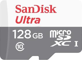 img 2 attached to SanDisk Ultra SDSQUNS-128G-GN6MN 128GB 80MB/s UHS-I Класс 10 карта microSDXC - Высокая емкость хранения с высокой скоростью