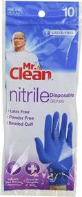 img 1 attached to Mr Clean 243057 Disposable Gloves Household Supplies