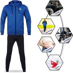 img 2 attached to Спортивные костюмы Спортивные спортивные костюмы на шнуровке Brugundy