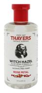 🌹 thayers witch hazel with aloe vera - default 12 rose petal: naturally effective 12 fl oz toner logo