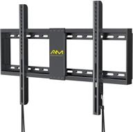 📺 space-saving fixed tv wall mount bracket: flush, low profile design for 32-82 inch flat screen tvs, 132 lbs capacity, vesa 600x400mm, fits 16"/18"/24" studs, ideal for led oled lcd logo