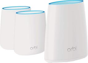 img 4 attached to 🏠 Enhance Your Home WiFi Experience with NETGEAR Orbi Tri-Band Mesh System (RBK43S) featuring Cyber Threat Protection and Extensive Coverage up to 6,000 sq. ft.