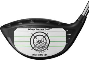 img 1 attached to 🏌️ Enhance Your Golf Drive with Direct Impact Golf Impact Tape - Roll of 225 Driver Labels