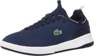 👟 men's lacoste sense sneaker in green, medium size - ideal fashion sneakers logo