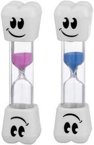img 4 attached to Rhode Island Novelty Smile Tooth Sand Timer - 2 Minute (2 Pack) - Assorted Colors