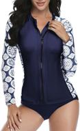 👙 daci sleeveless swimsuit with zipper for women's bathing clothing logo