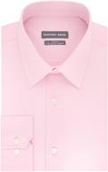 👔 geoffrey beene stretch solid sleeve men's dress shirts - comfortable and stylish logo