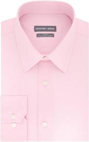 img 1 attached to 👔 Geoffrey Beene Stretch Solid Sleeve Men's Dress Shirts - Comfortable and Stylish