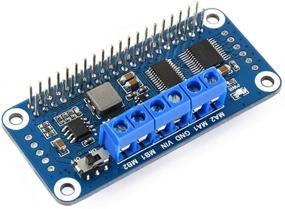 img 3 attached to 🔌 Raspberry Pi Motor Driver HAT with PCA9685 and TB6612FNG for Two DC Motors, I2C Interface, 5V 3A, Stackable up to 32 Modules