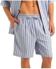 img 3 attached to Nautica Sleepwear Twill Stripe Medium Men's Clothing