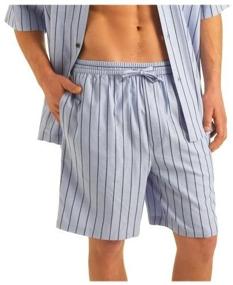 img 2 attached to Nautica Sleepwear Twill Stripe Medium Men's Clothing