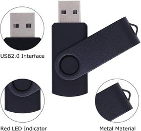 img 3 attached to TosMemo USB-флеш-накопитель 32 ГБ Карманный накопитель данных USB 2