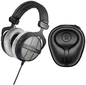 img 4 attached to 🎧 Beyerdynamic DT-990 Pro Open Back Headphones (250 Ohms) with Knox Gear Large Hard Shell Headphone Case Bundle (2 Items)