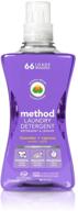 🌿 method laundry detergent, lavender and cypress scent, 53.5 fl oz, 66 loads logo