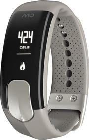 img 3 attached to 🖤 Mio Slice Heart-Rate Monitors, Stone: Small Size for Precise Fitness Tracking