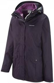 img 4 attached to Craghoppers Womens Madigan Jacket Black Women's Clothing