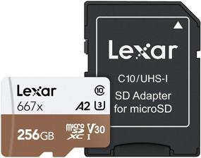 img 2 attached to 💾 Карта памяти Lexar Professional 667X 256GB MicroSDXC UHS-I/U3 | (LSDMI256BNA667A) | Улучшенный SEO