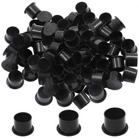 img 4 attached to 🖋️ Autdor Tattoo Ink Caps Cups - 300pcs Mixed Sizes with Base for Tattoo Machine, Ink, Microblading Supplies