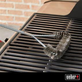 img 3 attached to Weber 18 Three Sided Grill Brush