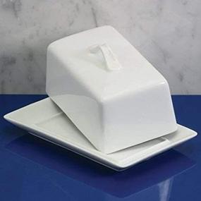 img 3 attached to 🧈 Danesco Butter Dish with Porcelain Cover