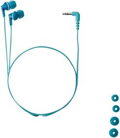 img 1 attached to Turquoise Panasonic RP-HJE125-Z Wired Earphones