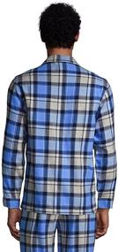 img 3 attached to Lands End Classic Flannel Radiant Men's Clothing and Sleep & Lounge: Exceptional Comfort and Style for Men