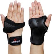 🔒 wrist guard impact sport protective gear brace support for skating skateboard snowboarding skiing motocross логотип