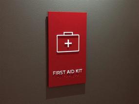 img 3 attached to 🆘 Kubik Letters First Aid Kit Sign: Ensuring Easy Spotting and Quick Access to Emergency Medical Supplies