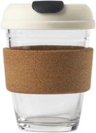 ☕️ ultimate reusable toughened tumbler: spill-proof coffee companion логотип