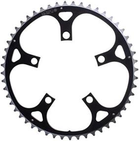 img 3 attached to 🖤 Black/Silver Origin8 Alloy Ramped Chainrings