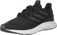 adidas men's energyfalcon wide running shoe: 👟 optimal comfort and support for wide footed runners logo