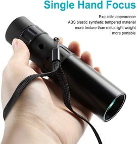 img 2 attached to High-Definition Monocular Telescope with Zoom for Smartphone - Waterproof, Fogproof, Easy Focus - Ideal for Adults, Hiking, and Hunting
