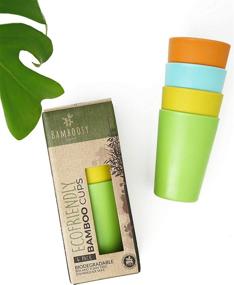 img 2 attached to 🌱 Bamboosy Biodegradable Eco-Friendly Bamboo Cups: Sustainable Drinkware for Conscious Consumers