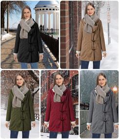 img 3 attached to 🧥 Sherpa Fleece Outerwear Overcoat for Women: Cozy and Stylish Winter Wear