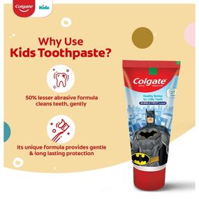 img 1 attached to Colgate Kids Spiderman Blue Toothpaste