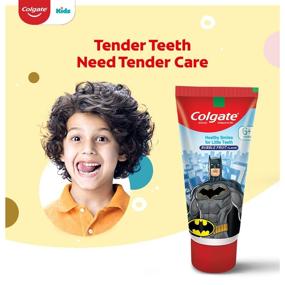 img 3 attached to Colgate Kids Spiderman Blue Toothpaste