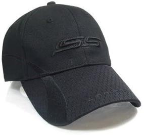 img 1 attached to 🏎️ Sport the Sleek Chevrolet Camaro SS Black Ghost with this Baseball Cap