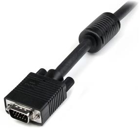 img 2 attached to 🖥️ StarTech.com 30 ft Coax High Resolution Monitor VGA Cable - 30ft HD15 to HD15 Cable - 30ft VGA Monitor Cable - MXT101MMHQ30