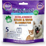 🐾 extra strength fizzion pet stain and odor eliminator tablets (pack of 10) logo