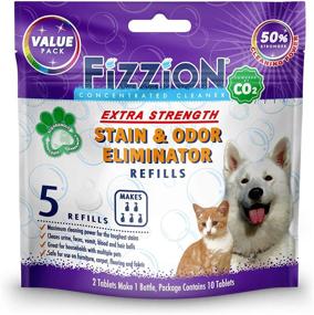 img 4 attached to 🐾 Extra Strength Fizzion Pet Stain and Odor Eliminator Tablets (Pack of 10)