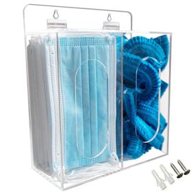 img 4 attached to 🧢 SEANADO Dispenser Disposable Hairnet: Convenient Lab & Scientific Product for Wall/Tabletop Use