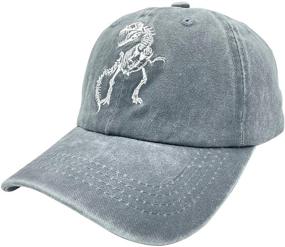 img 3 attached to 🦴 Skeleton Dinosaur Baseball Boys' Accessories: NVJUI JUFOPL Hats & Caps