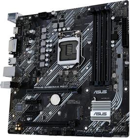 img 2 attached to 🖥️ Материнская плата ASUS Prime B460M-A R2.0 Intel H470 (LGA 1200) - оптимизирована для процессоров Intel 11-го и 10-го поколения, 8 фаз питания, Intel 1 Гб Ethernet, HDMI, DVI, слот M.2, 4 SATA 6 Гб/с, передний USB 3.2 Gen 1, mATX