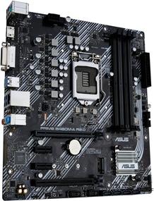 img 3 attached to 🖥️ Материнская плата ASUS Prime B460M-A R2.0 Intel H470 (LGA 1200) - оптимизирована для процессоров Intel 11-го и 10-го поколения, 8 фаз питания, Intel 1 Гб Ethernet, HDMI, DVI, слот M.2, 4 SATA 6 Гб/с, передний USB 3.2 Gen 1, mATX