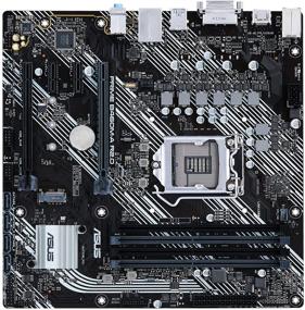 img 4 attached to 🖥️ Материнская плата ASUS Prime B460M-A R2.0 Intel H470 (LGA 1200) - оптимизирована для процессоров Intel 11-го и 10-го поколения, 8 фаз питания, Intel 1 Гб Ethernet, HDMI, DVI, слот M.2, 4 SATA 6 Гб/с, передний USB 3.2 Gen 1, mATX