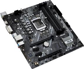 img 1 attached to 🖥️ Материнская плата ASUS Prime B460M-A R2.0 Intel H470 (LGA 1200) - оптимизирована для процессоров Intel 11-го и 10-го поколения, 8 фаз питания, Intel 1 Гб Ethernet, HDMI, DVI, слот M.2, 4 SATA 6 Гб/с, передний USB 3.2 Gen 1, mATX