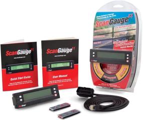 img 4 attached to ScanGauge SG2 II Ultra Compact 3-in-1 Automotive Computer - Real-Time Fuel Economy Digital Gauges, Black, 5 Inch